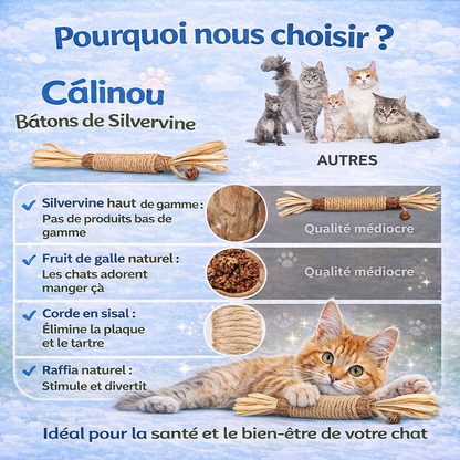 Câlinou™ Bâtons Dentaires Naturels