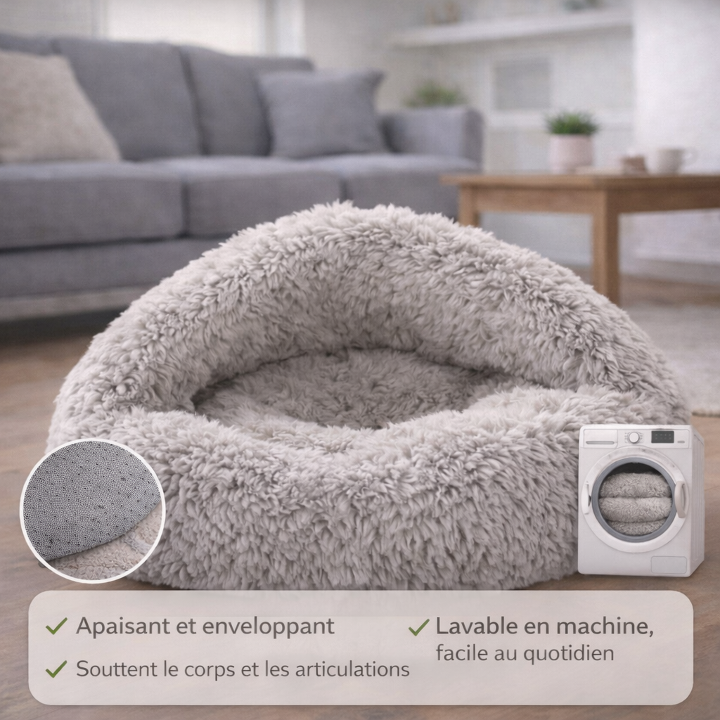 Lit Cocon Apaisant Câlinou™ pour Chiens