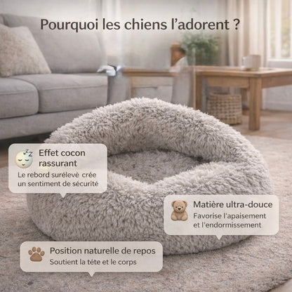 Lit Cocon Apaisant Câlinou™ pour Chiens