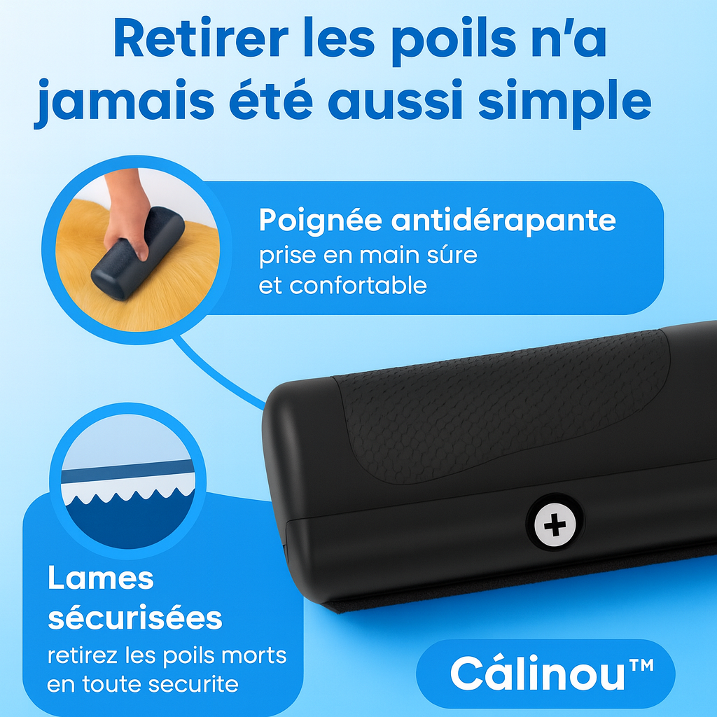 La Brosse Anti-Poils Câlinou™