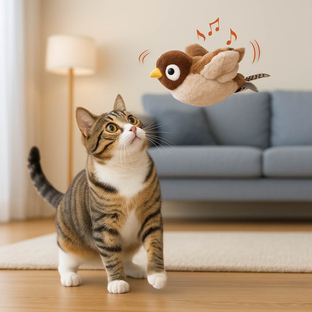 Le Jouet Câlin™ – Jouet Anti-Ennui Interactif pour Chats